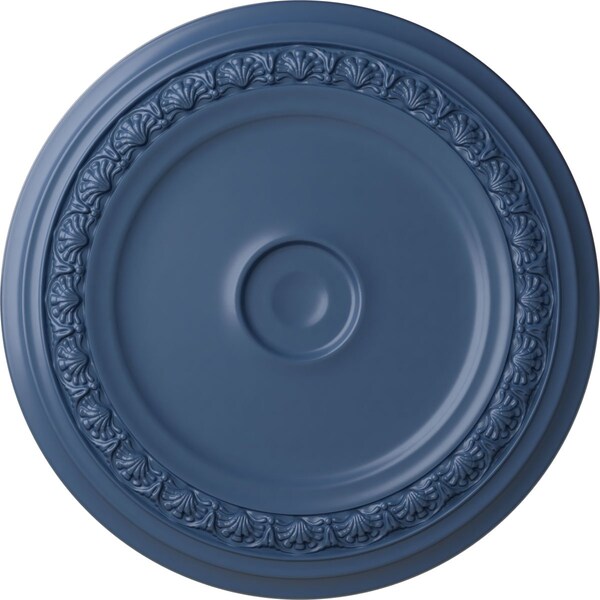Ekena Millwork Carlsbad Ceiling Medallion (Fits Canopies up to 5 1/2"), Hand-Painted Americana, 31 1/8"OD x 1 1/2"P CM31CAAMF - main